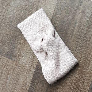 Pink winter head band